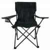 Garden Treasures Beach & Camping Chairs Black Folding Camping Chair