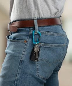 Nite Ize Carabiners 1.87-in Blue Locking D-shaped Wire Carabiner 11 Nite Ize Carabiners 1.87-in Blue Locking D-shaped Wire Carabiner -Outdoor Recreation Outlet Shop 07985399