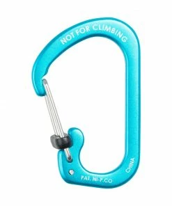 Nite Ize Carabiners 1.87-in Blue Locking D-shaped Wire Carabiner 9 Nite Ize Carabiners 1.87-in Blue Locking D-shaped Wire Carabiner -Outdoor Recreation Outlet Shop 07985402