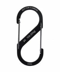 Nite Ize Carabiners 3.5-in Black/Stainless Oval Wire Carabiner -Outdoor Recreation Outlet Shop 07985631 scaled