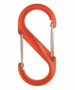 Nite Ize Carabiners 3.45-in Orange Oval Wire Carabiner