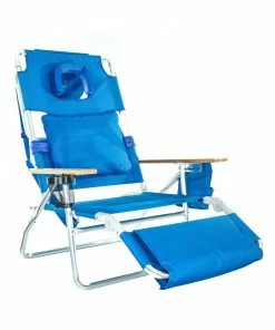 Deltess Beach & Camping Chairs Blue Folding Beach Chair -Outdoor Recreation Outlet Shop 09040718