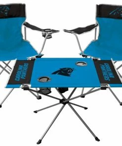 Rawlings Beach & Camping Chairs Carolina Panthers Multi Color Folding Tailgate Set Chair