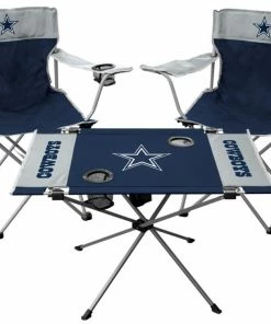 Rawlings Beach & Camping Chairs Dallas Cowboys Multi Color Folding Tailgate Set Chair