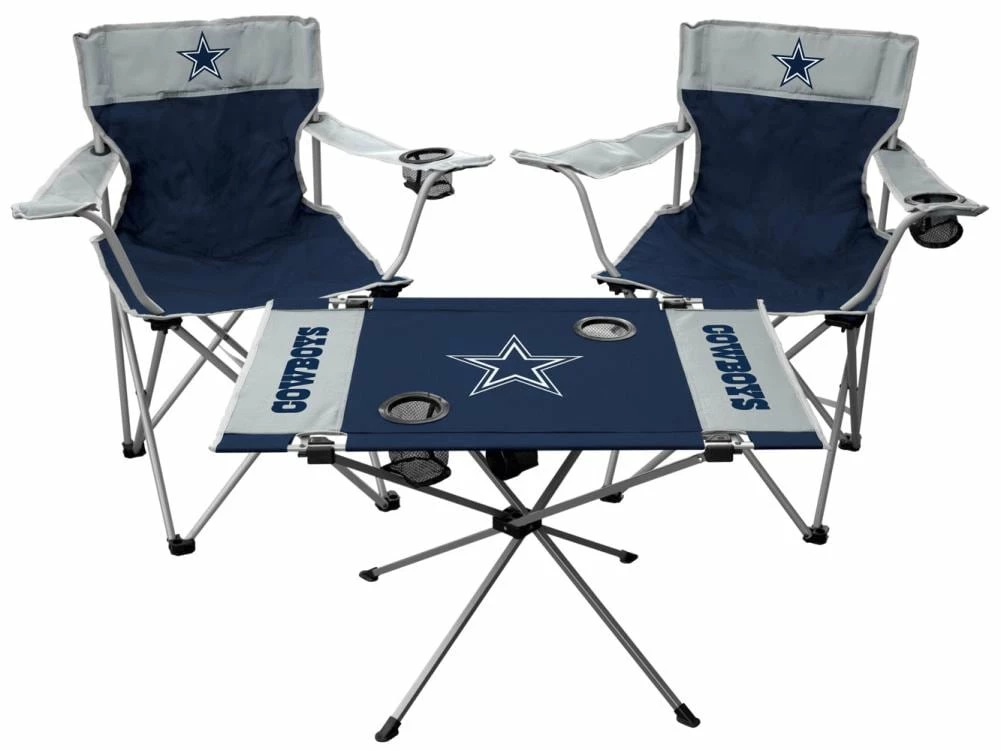 Rawlings Beach & Camping Chairs Dallas Cowboys Multi Color Folding Tailgate Set Chair 1 Rawlings Beach & Camping Chairs Dallas Cowboys Multi Color Folding Tailgate Set Chair