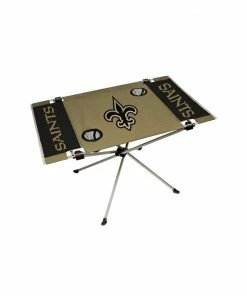 Rawlings Beach & Camping Chairs New Orleans Saints Multi-color Folding Tailgate Table Chair