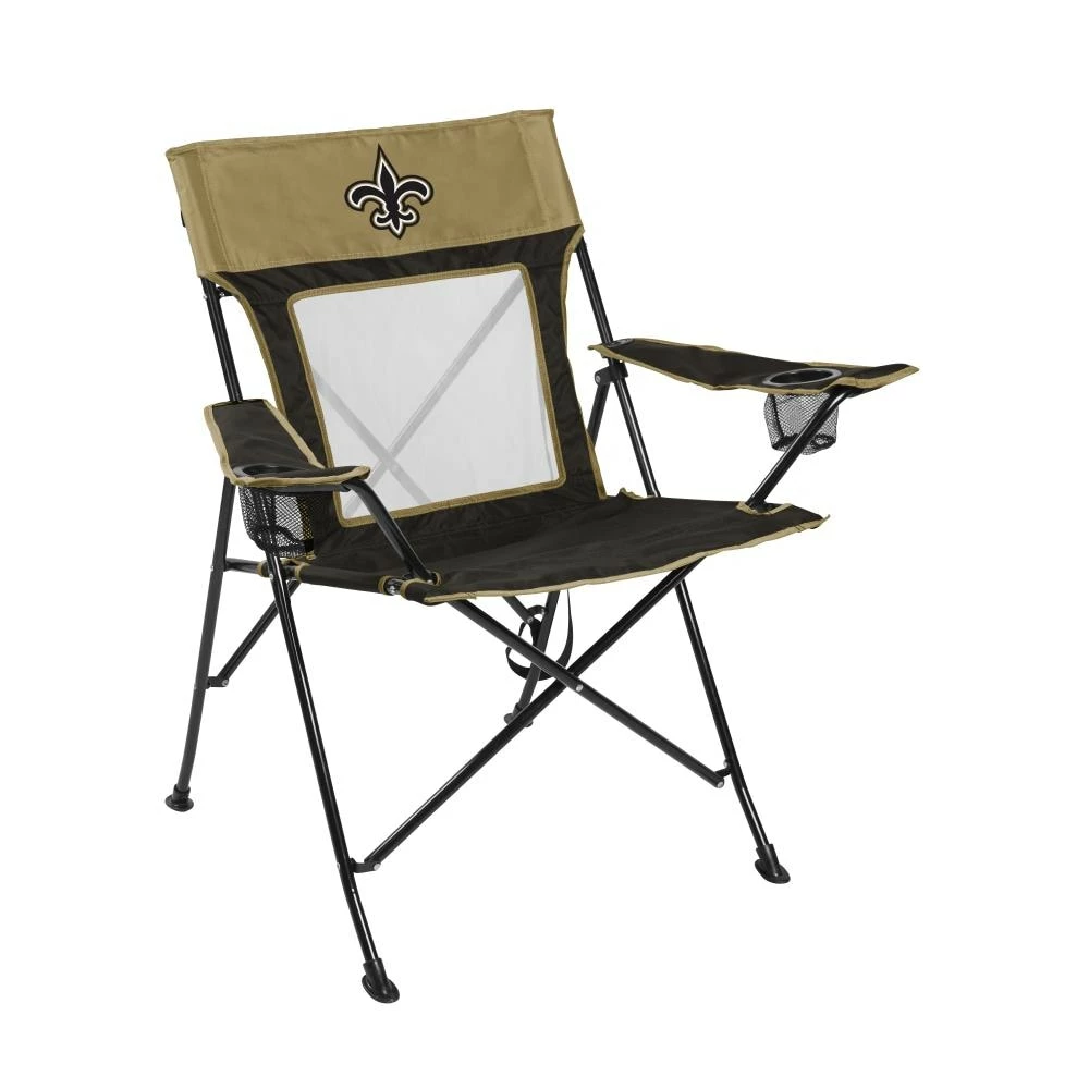 Rawlings Beach & Camping Chairs New Orleans Saints Folding Tailgate Chair 1 Rawlings Beach & Camping Chairs New Orleans Saints Folding Tailgate Chair