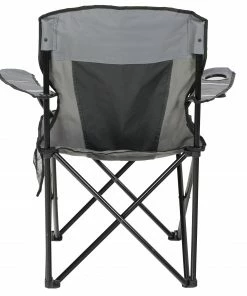 Garden Treasures Beach & Camping Chairs Black/Grey Folding Camping Chair -Outdoor Recreation Outlet Shop 10994726