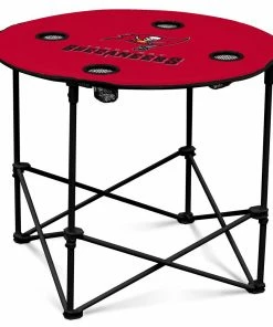 Logo Brands Beach & Camping Chairs Tampa Bay Buccaneers Red Folding Tailgate Table Chair