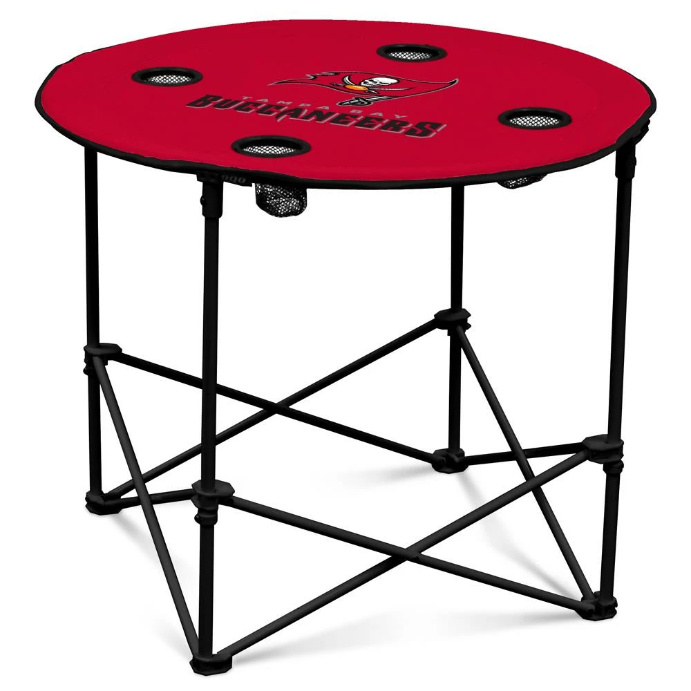 Logo Brands Beach & Camping Chairs Tampa Bay Buccaneers Red Folding Tailgate Table Chair 1 Logo Brands Beach & Camping Chairs Tampa Bay Buccaneers Red Folding Tailgate Table Chair