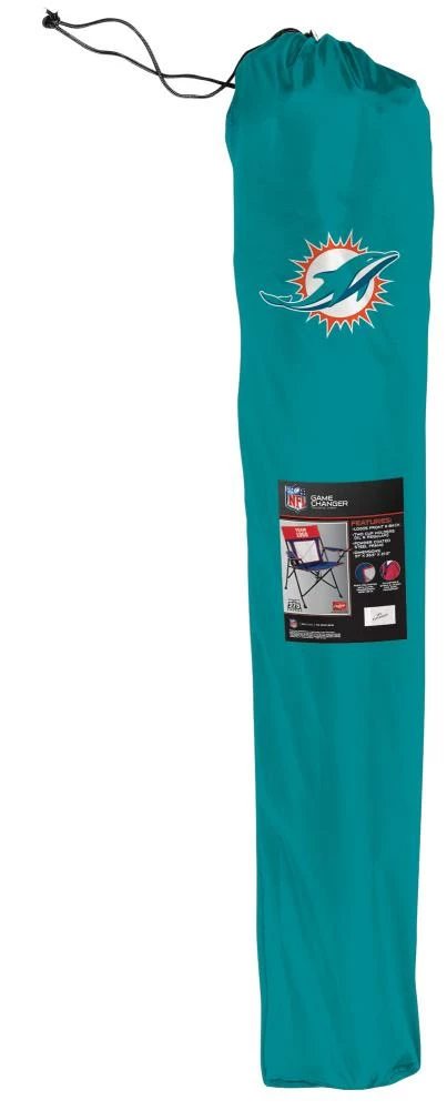 Rawlings Beach & Camping Chairs Miami Dolphins Folding Tailgate Chair 3 Rawlings Beach & Camping Chairs Miami Dolphins Folding Tailgate Chair - Image 3