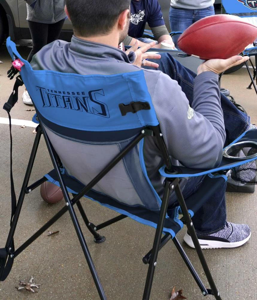 Rawlings Beach & Camping Chairs Tennessee Titans Folding Tailgate Chair 2 Rawlings Beach & Camping Chairs Tennessee Titans Folding Tailgate Chair - Image 2