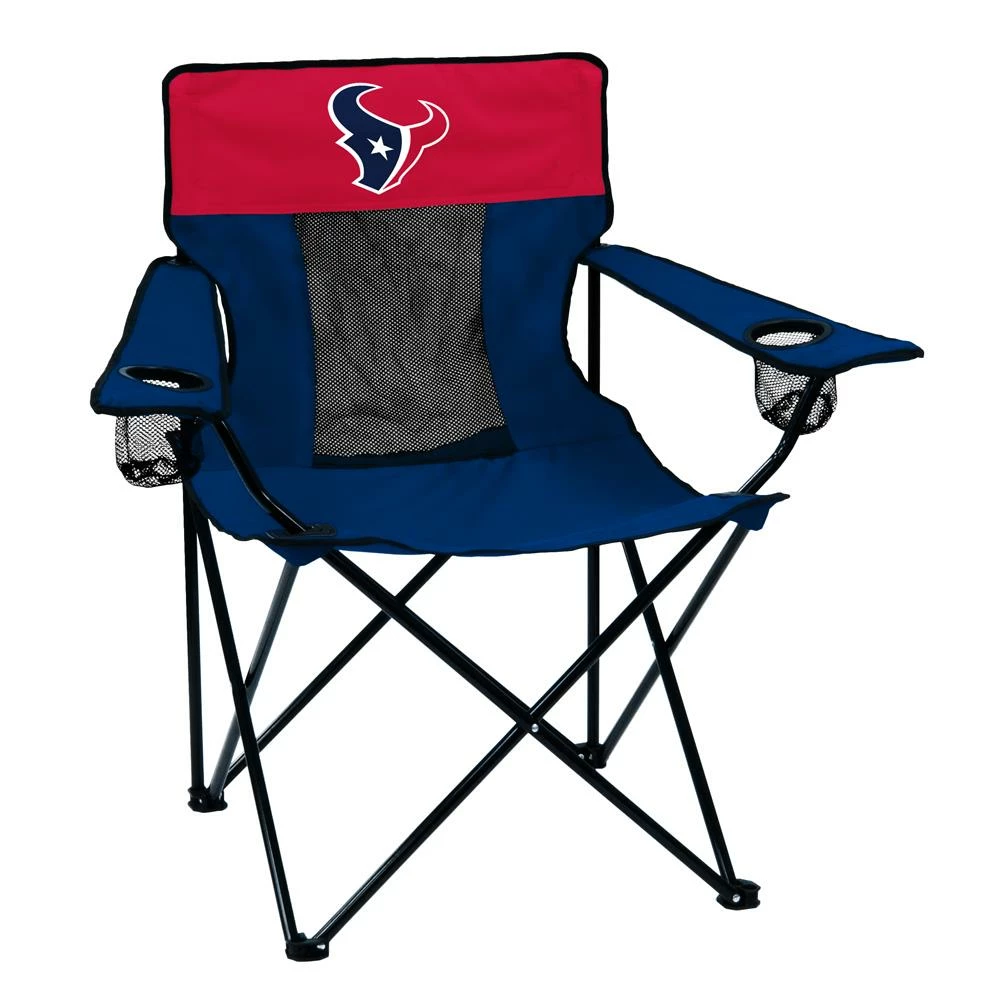 Logo Brands Beach & Camping Chairs Houston Texans Team Color Folding Tailgate Chair 1 Logo Brands Beach & Camping Chairs Houston Texans Team Color Folding Tailgate Chair