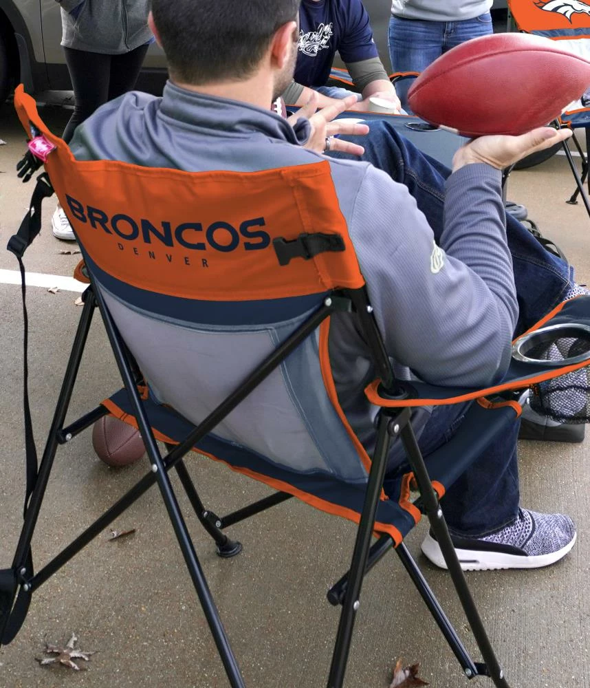 Rawlings Beach & Camping Chairs Denver Broncos Folding Tailgate Chair 2 Rawlings Beach & Camping Chairs Denver Broncos Folding Tailgate Chair - Image 2