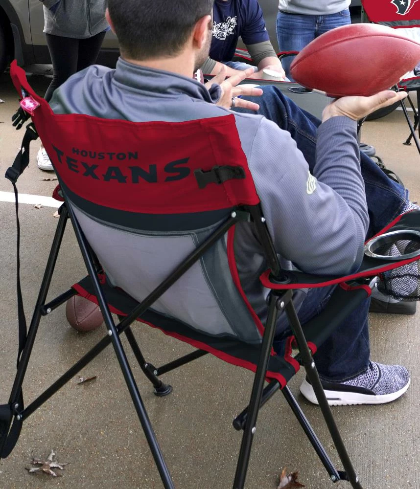 Rawlings Beach & Camping Chairs Houston Texans Folding Tailgate Chair 2 Rawlings Beach & Camping Chairs Houston Texans Folding Tailgate Chair - Image 2