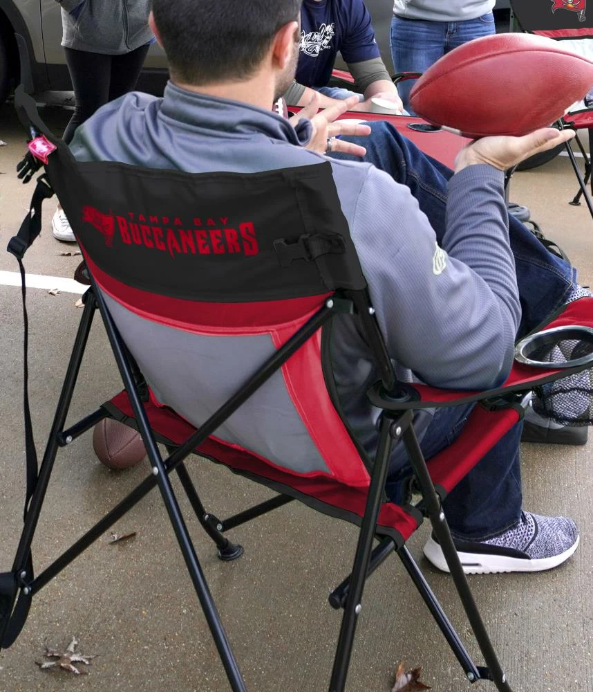 Rawlings Beach & Camping Chairs Tampa Bay Buccaneers Folding Tailgate Chair 2 Rawlings Beach & Camping Chairs Tampa Bay Buccaneers Folding Tailgate Chair - Image 2