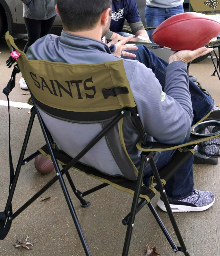 Rawlings Beach & Camping Chairs New Orleans Saints Folding Tailgate Chair 2 Rawlings Beach & Camping Chairs New Orleans Saints Folding Tailgate Chair - Image 2