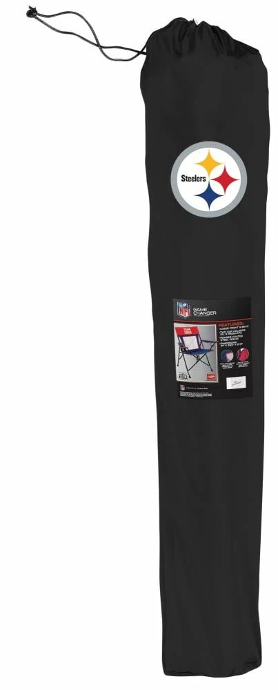 Rawlings Beach & Camping Chairs Pittsburgh Steelers Folding Tailgate Chair 3 Rawlings Beach & Camping Chairs Pittsburgh Steelers Folding Tailgate Chair - Image 3