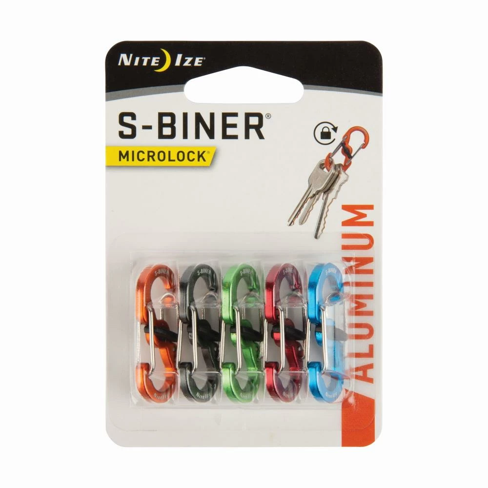 Nite Ize Carabiners 5-Pack 1.41-in Oval Wire Carabiner 1 Nite Ize Carabiners 5-Pack 1.41-in Oval Wire Carabiner