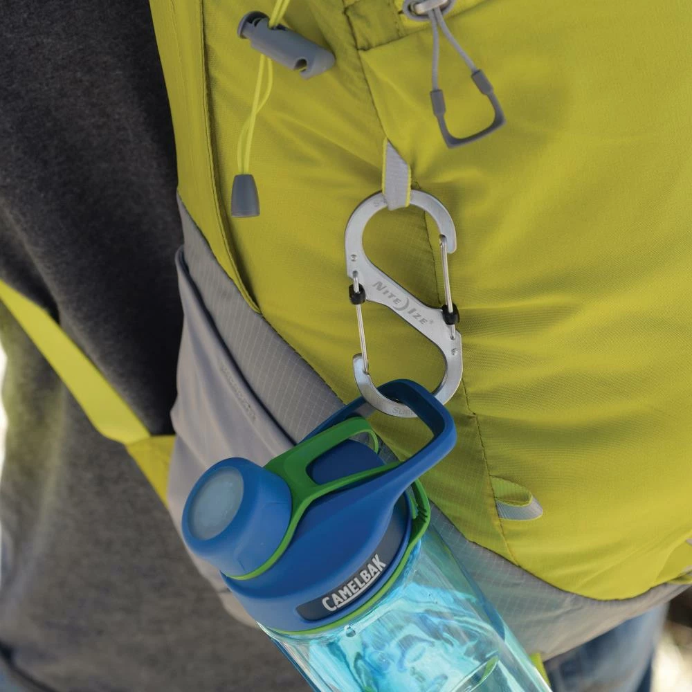 Nite Ize Carabiners 3.55-in Stainless Locking Oval Straight Gate Carabiner 5 Nite Ize Carabiners 3.55-in Stainless Locking Oval Straight Gate Carabiner - Image 5