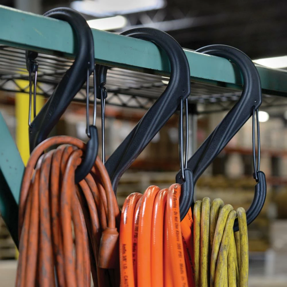 Nite Ize Carabiners S-Biner® Plastic Dual Carabiner #10- Black 6 Nite Ize Carabiners S-Biner® Plastic Dual Carabiner #10- Black - Image 6