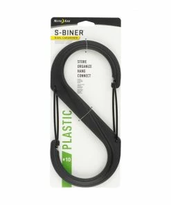 Nite Ize Carabiners S-Biner® Plastic Dual Carabiner #10- Black