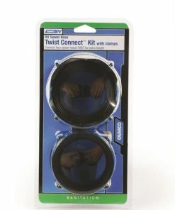 CAMCO RV Accessories SEWER FITTING- TWIST CONNECT KIT