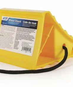 CAMCO RV Accessories WHEEL CHOCK WITH ROPE