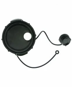 Road & Home RV Accessories RV Waste Cap with Flushing Port Fits 3 In. Waste Connection with Standard Bayonet Style Connecting Ears and 3/4 In. Garden Hose Flush Attachment with Black ABS Construction -Outdoor Recreation Outlet Shop 15589927