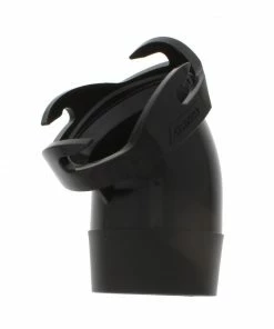 Road & Home RV Accessories 45 Degree Hose Adapter for RV Waste Hose Connects a 3 In. Hose to RV Dump Valve with Black ABS Construction