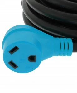 Road & Home RV Accessories 25 Ft. RV Electrical Cord with Pull Out Handles Type 10/3 STW 30 Amp 125 V to 4 Degrees Fahrenheit Cold Weather Jacket Black with Yellow Handles 8 Road & Home RV Accessories 25 Ft. RV Electrical Cord with Pull Out Handles Type 10/3 STW 30 Amp 125 V to 4 Degrees Fahrenheit Cold Weather Jacket Black with Yellow Handles -Outdoor Recreation Outlet Shop 15615082