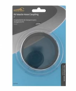 Road & Home RV Accessories RV Waste Hose Coupling Connects to 3 In. Hose with Black ABS Construction -Outdoor Recreation Outlet Shop 15615323