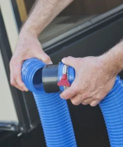 Road & Home RV Accessories RV Waste Hose Coupling Connects to 3 In. Hose with Black ABS Construction -Outdoor Recreation Outlet Shop 15615324