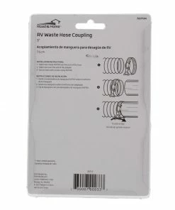 Road & Home RV Accessories RV Waste Hose Coupling Connects to 3 In. Hose with Black ABS Construction -Outdoor Recreation Outlet Shop 15615325