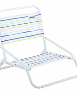 Outsider Beach & Camping Chairs Blue Stripe Folding Beach Chair