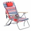 Outsider Beach & Camping Chairs Red/Blue Stripes Folding Beach Chair