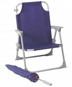 Redmon Beach & Camping Chairs Purple Folding Beach Chair -Outdoor Recreation Outlet Shop 17901947