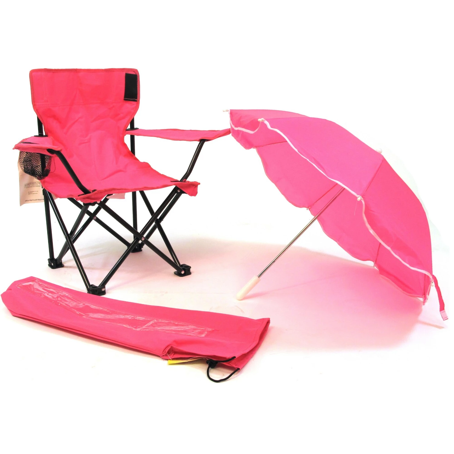 Redmon Beach & Camping Chairs Hot Pink Folding Camping Chair 2 Redmon Beach & Camping Chairs Hot Pink Folding Camping Chair - Image 2