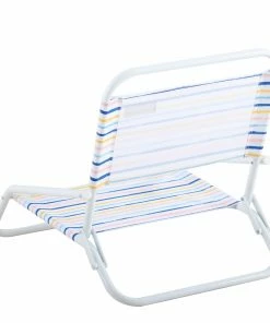 Outsider Beach & Camping Chairs Blue Stripe Folding Beach Chair 7 Outsider Beach & Camping Chairs Blue Stripe Folding Beach Chair -Outdoor Recreation Outlet Shop 40673618