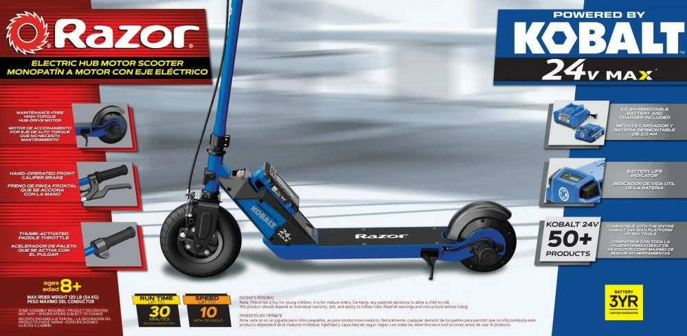 Kobalt Scooters Kobalt Power Core 100 BL 10 Kobalt Scooters Kobalt Power Core 100 BL - Image 10