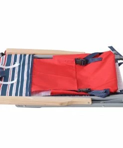 Outsider Beach & Camping Chairs Red/Blue Stripes Folding Beach Chair -Outdoor Recreation Outlet Shop 41608880