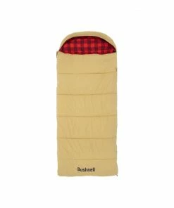 Bushnell Sleeping Bags & Pads Bushnell 20 Degree Hooded Canvas Sleeping Bag
