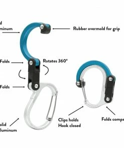Heroclip Carabiners Heroclip Mini Blue Steel -Outdoor Recreation Outlet Shop 42209401