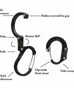 Heroclip Carabiners Heroclip Small Stealth Black 18 Heroclip Carabiners Heroclip Small Stealth Black -Outdoor Recreation Outlet Shop 42209449