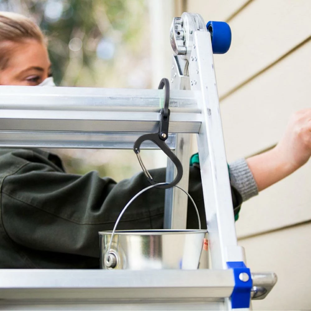 Heroclip Carabiners Heroclip Medium Stealth Black 6 Heroclip Carabiners Heroclip Medium Stealth Black - Image 6