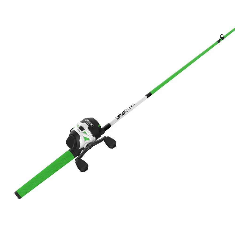Zebco Fishing Equipment Roam 3SZ Green 602M Spin Cast Combo 10# 1 Zebco Fishing Equipment Roam 3SZ Green 602M Spin Cast Combo 10#