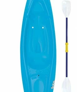 Pelican Kayaks Pelican-Kayak-6'-Solo-Cyan-w/paddle