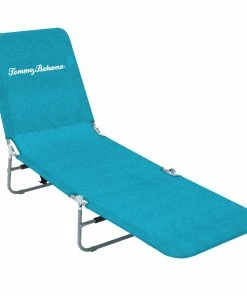 Tommy Bahama Beach & Camping Chairs Blue Folding Beach Lounger Chair