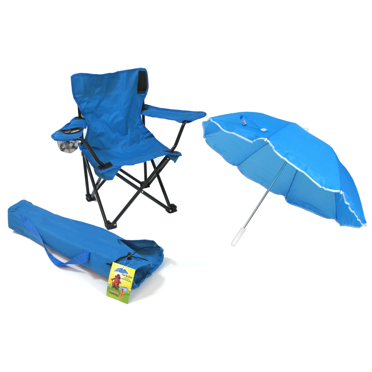 Redmon Beach & Camping Chairs Blue Folding Camping Chair 2 Redmon Beach & Camping Chairs Blue Folding Camping Chair - Image 2