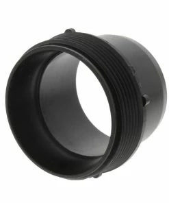 Road & Home RV Accessories RV Threaded Male Hose Adapter Connects to 3 In. Hose with Black ABS Construction